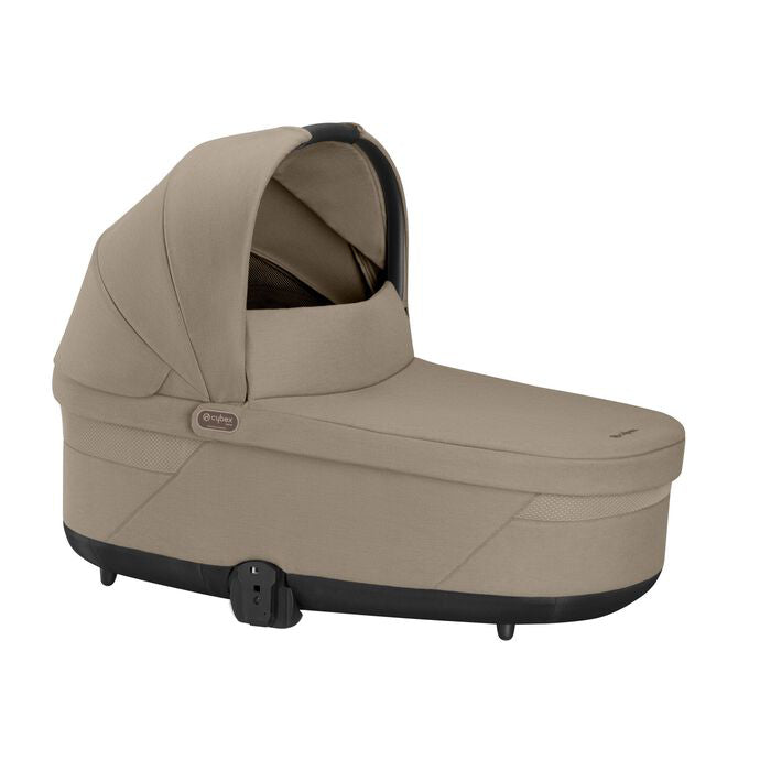 Cybex® Otroški voziček 4v1 Balios S Lux + Avtosedež Cloud G + IsoFix baza G Almond Beige (+ Rain cover) Cybex