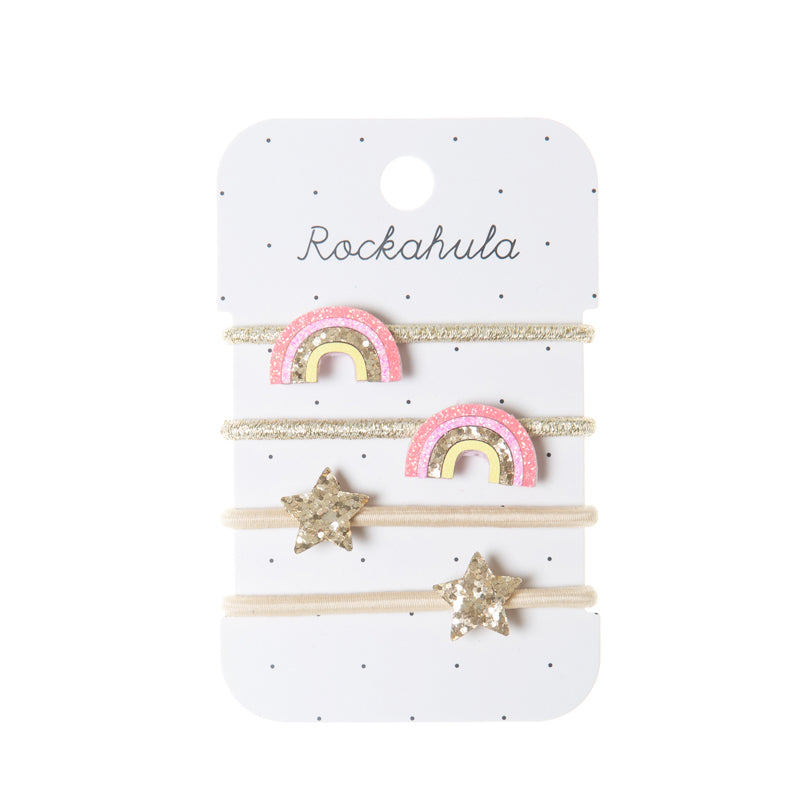 Rockahula® Elastike za lase Cheerful Rainbow Rockahula
