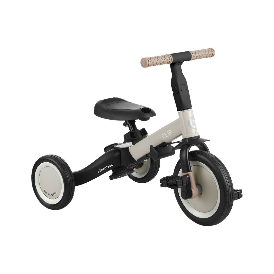 KikkaBoo® Otroški tricikel 5in1 Flip Beige KikkaBoo