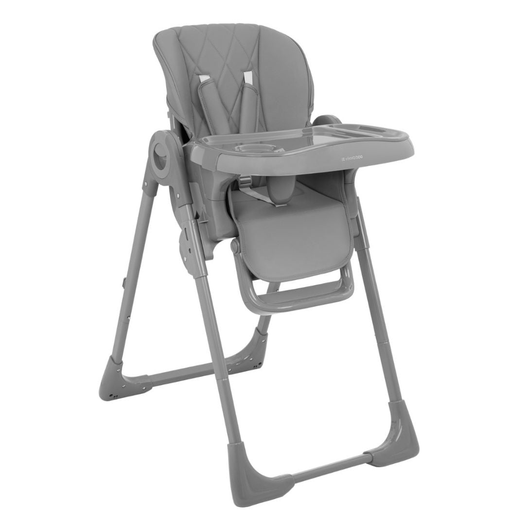 KikkaBoo® Otroški stol za hranjenje Comfy Grey KikkaBoo
