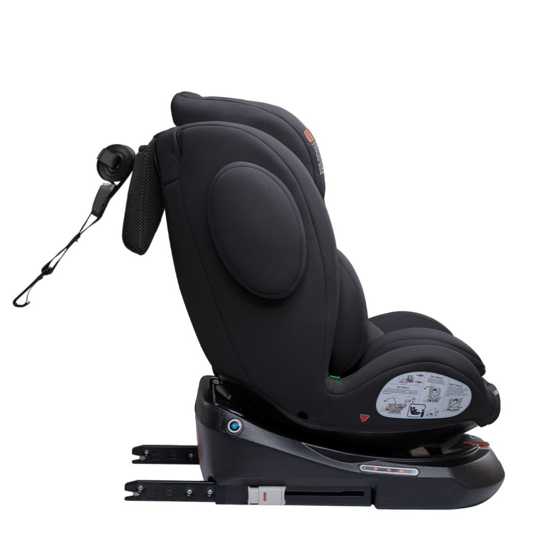 KikkaBoo® Otroški avtosedež 360° i-Felix i-SIZE (40-150 cm) Black KikkaBoo