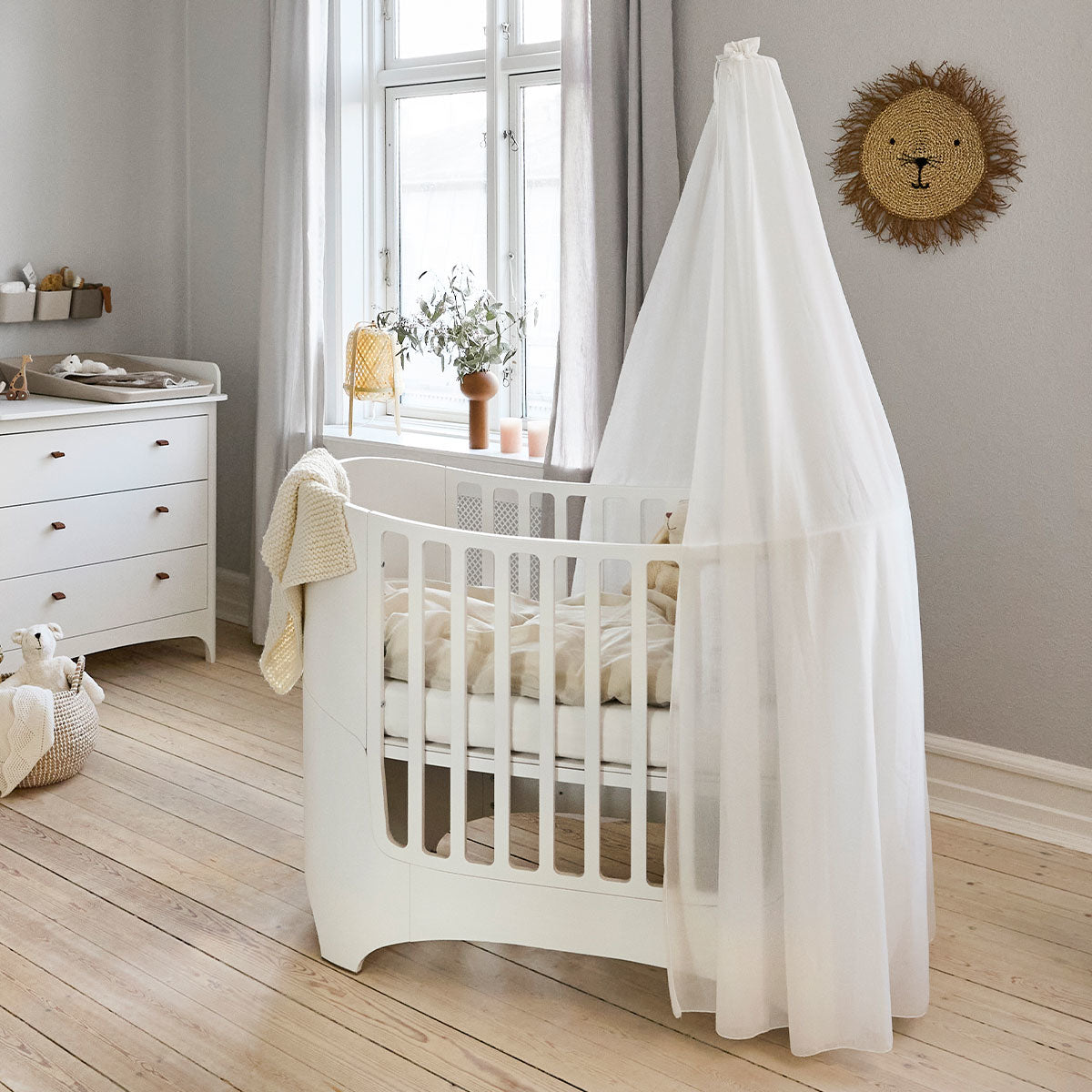 Leander® Podaljšek za otroško posteljo Baby White Leander