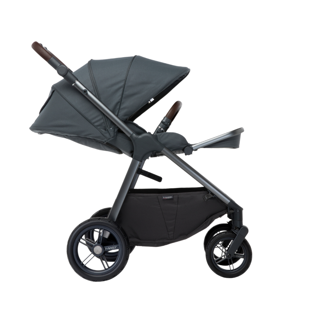 MAST® M5X Kompaktni otroški voziček 2v1 Volcanic Ash Mast