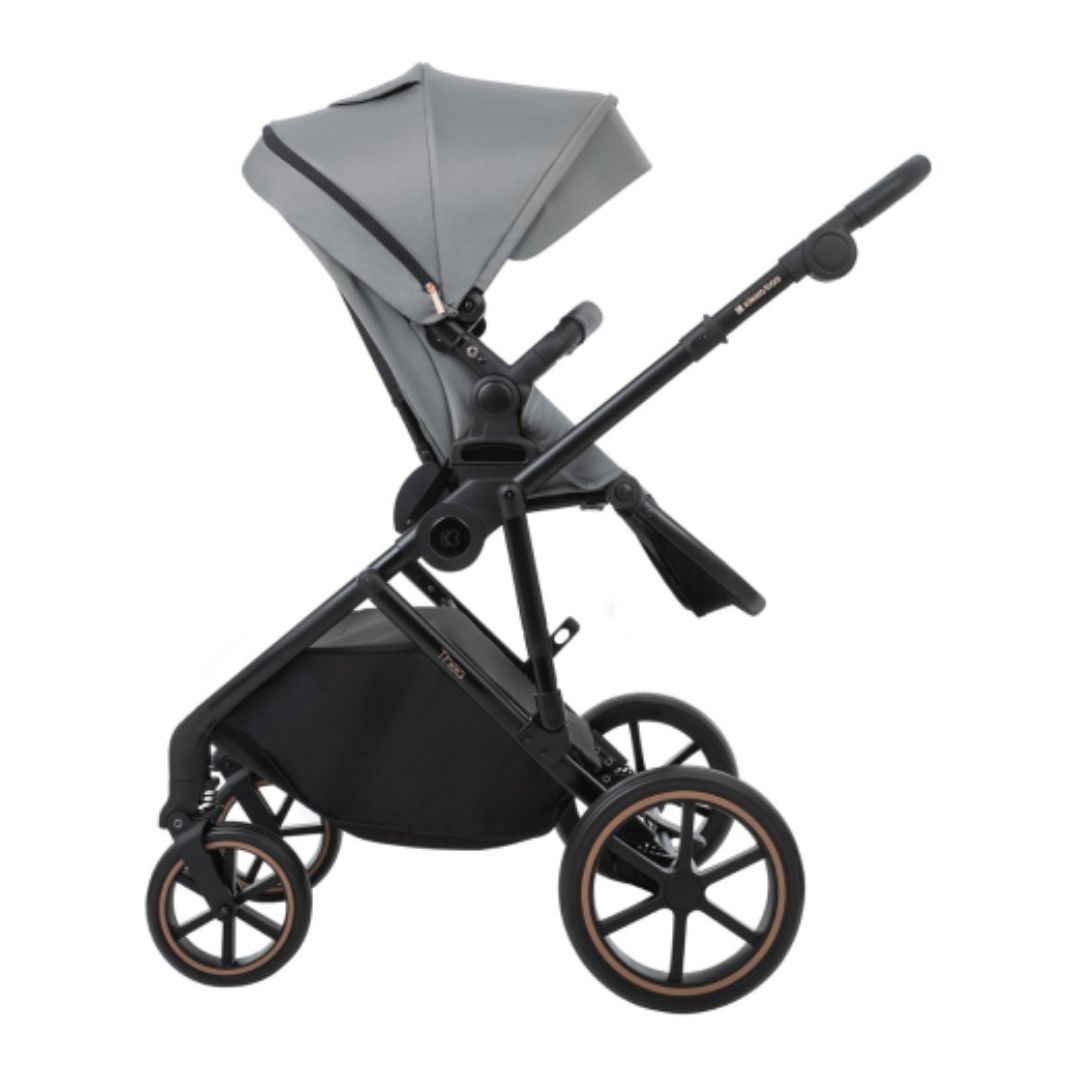 KikkaBoo® Otroški voziček s košaro 2v1 Thea Grey KikkaBoo