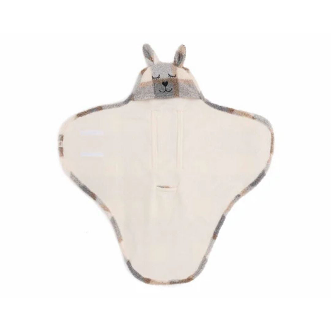 Jollein® Odeja za avtosedež Bunny Check Boucle 105x100 Jollein