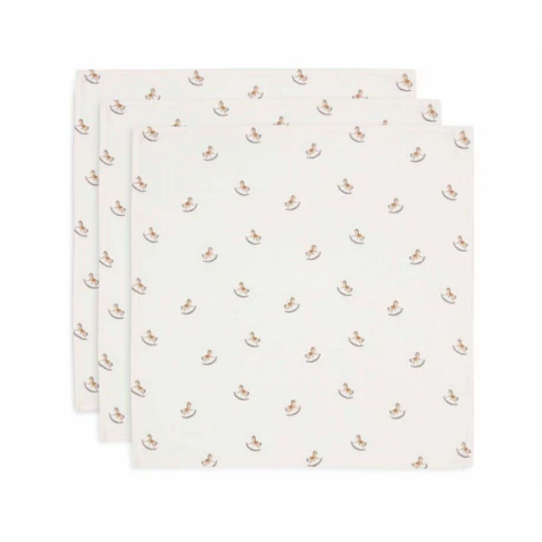 Jollein® Komplet 3 tetra pleničk Nostalgic Ride 70x70 cm Jollein