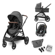 Maxi Cosi® Otroški voziček 3v1 Zelia S Dark Grey Maxi Cosi