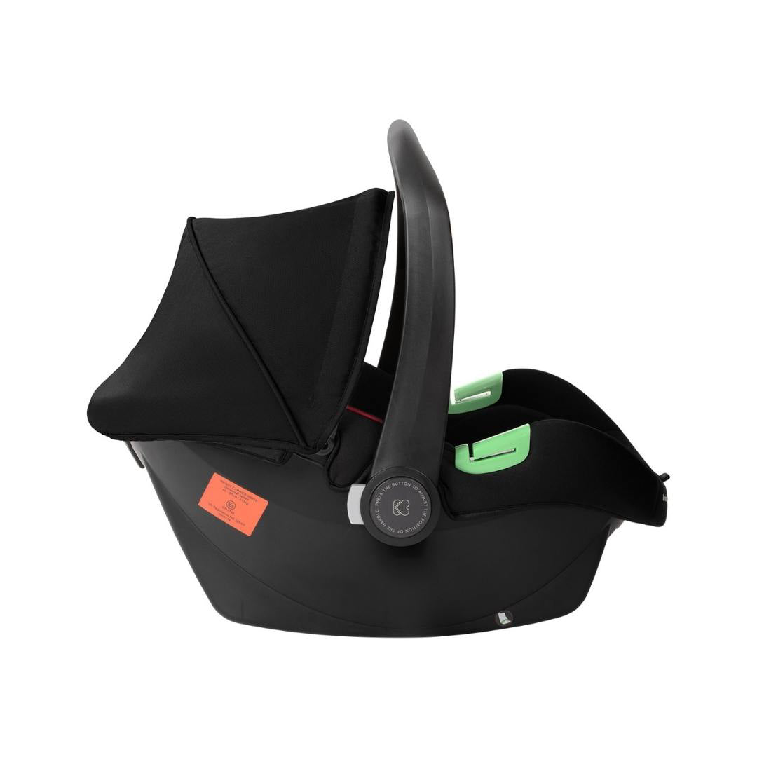 KikkaBoo® Otroški voziček s košaro 3v1 Ava Black KikkaBoo