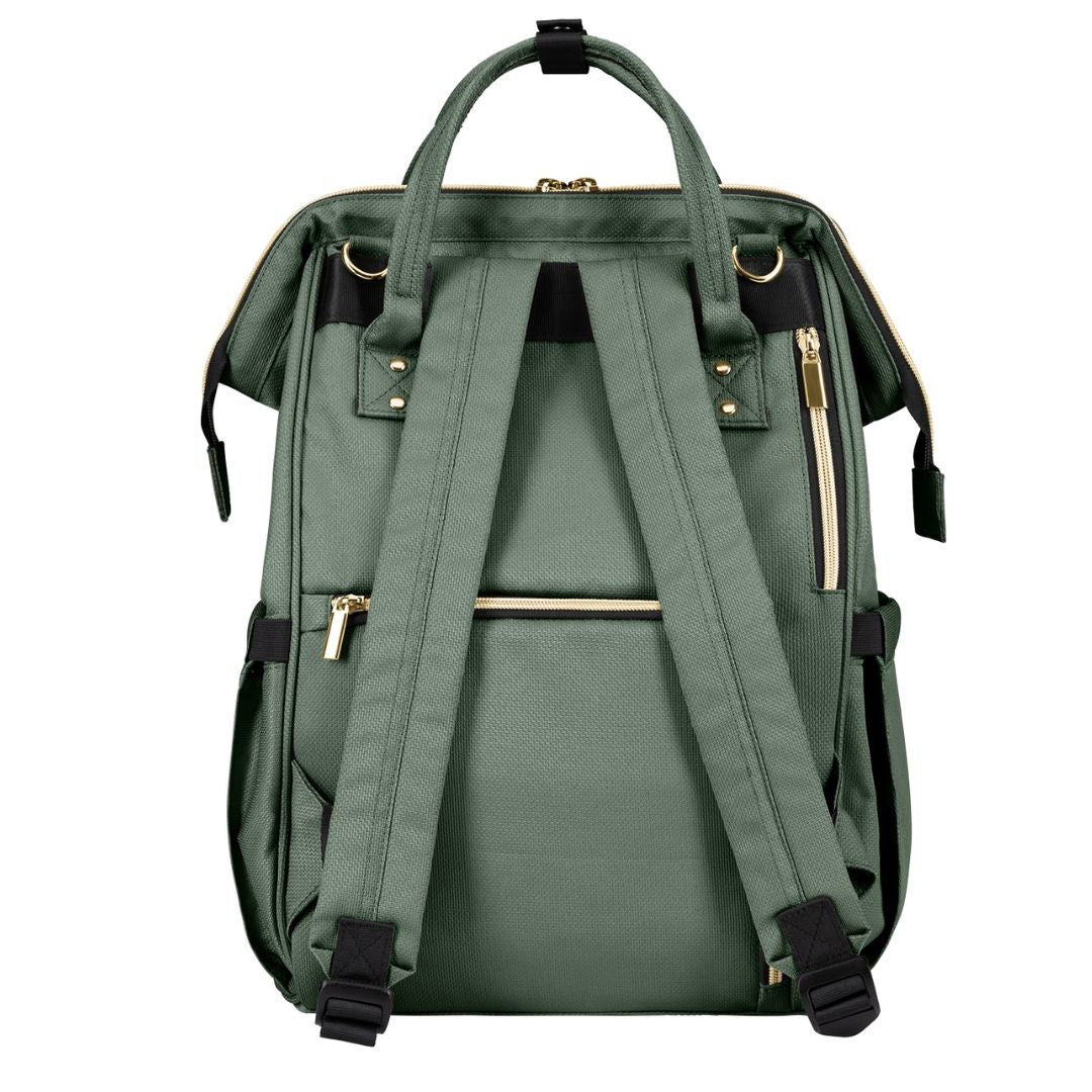 KikkaBoo® Previjalni nahrbtnik Siena Army Green 2025 KikkaBoo