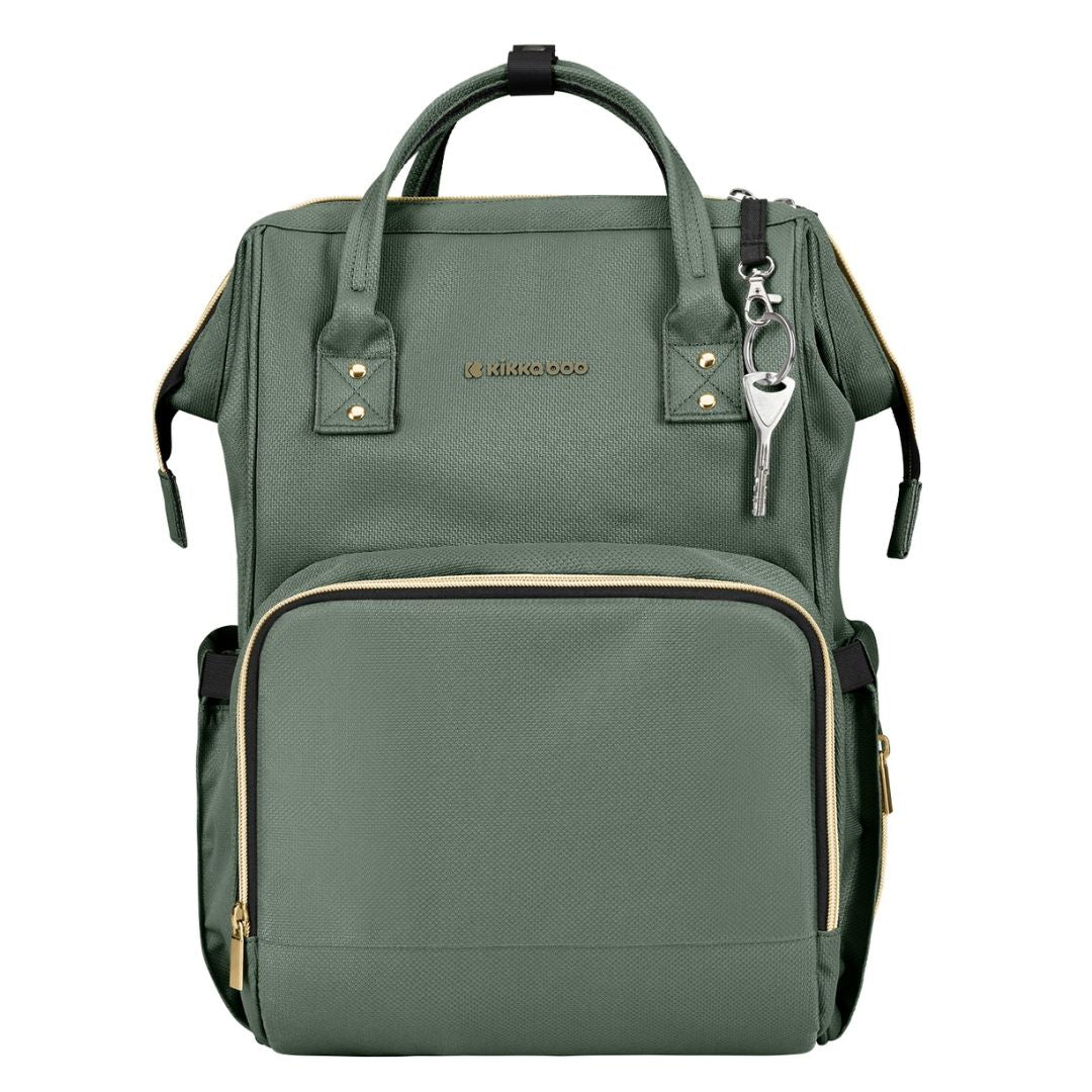 KikkaBoo® Previjalni nahrbtnik Siena Army Green 2025 KikkaBoo