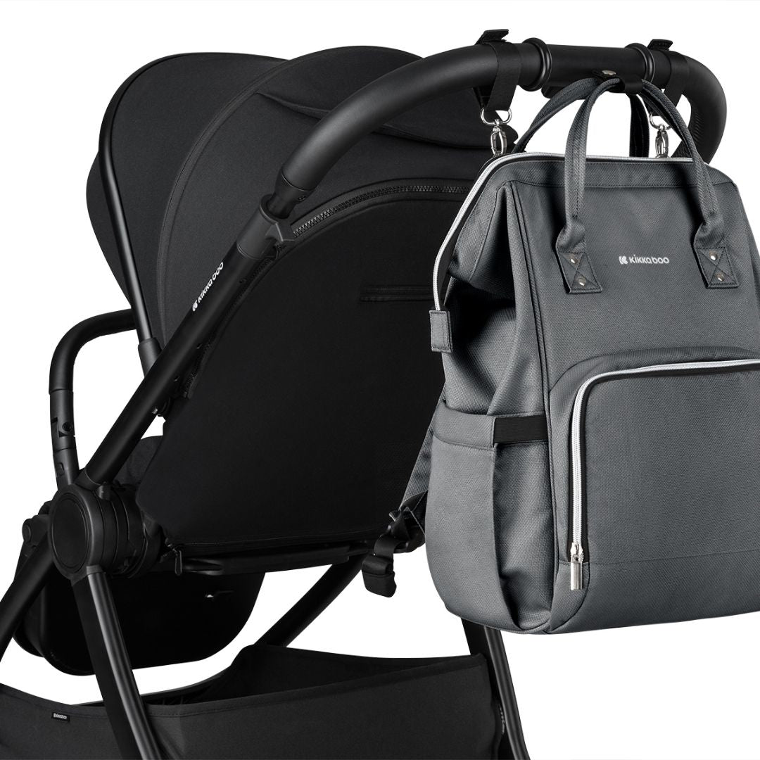 KikkaBoo® Previjalni nahrbtnik Siena Dark Grey 2025 KikkaBoo