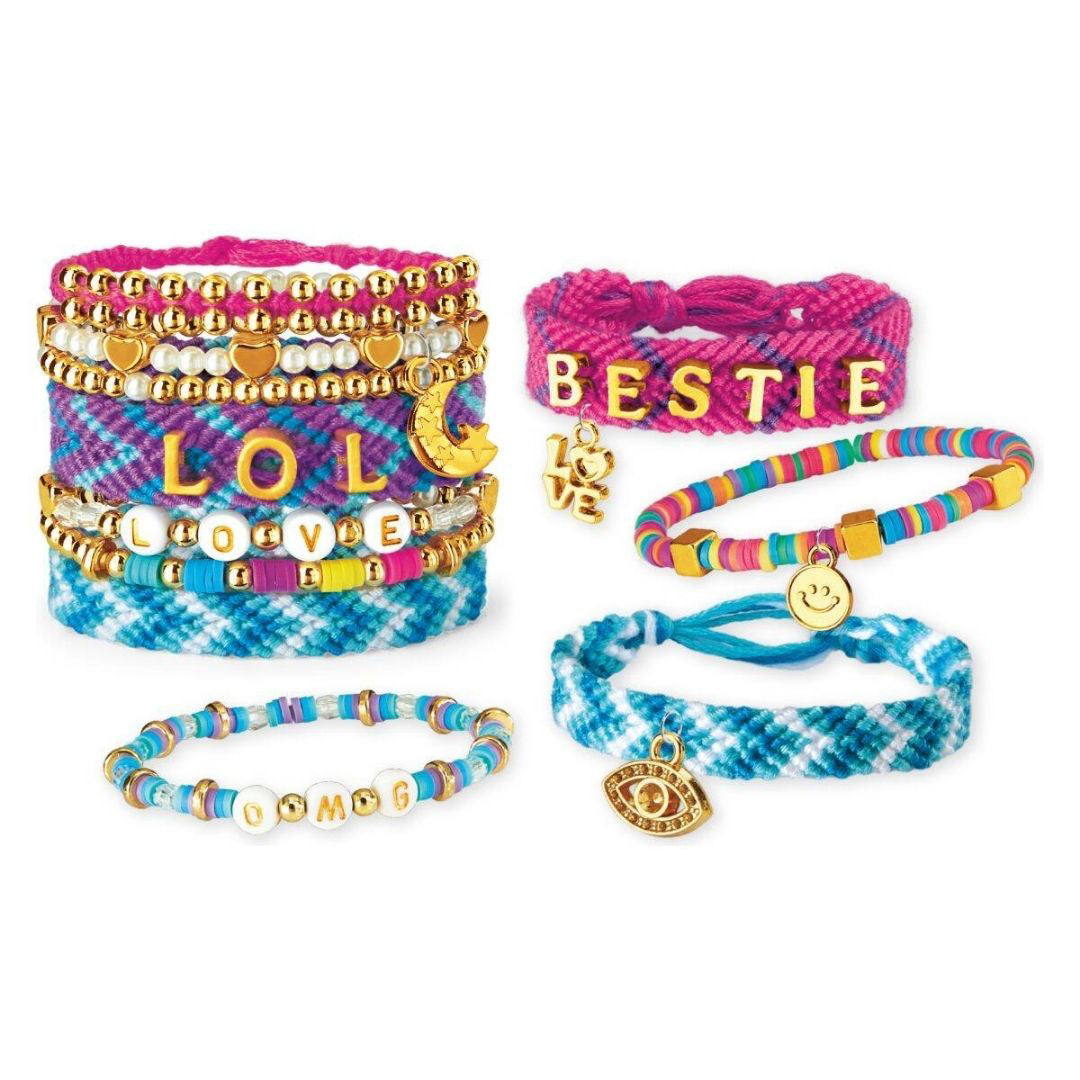 CrazArt® Set za izdelavo zapestnic A-Z Fashion Bracelets CrazArt