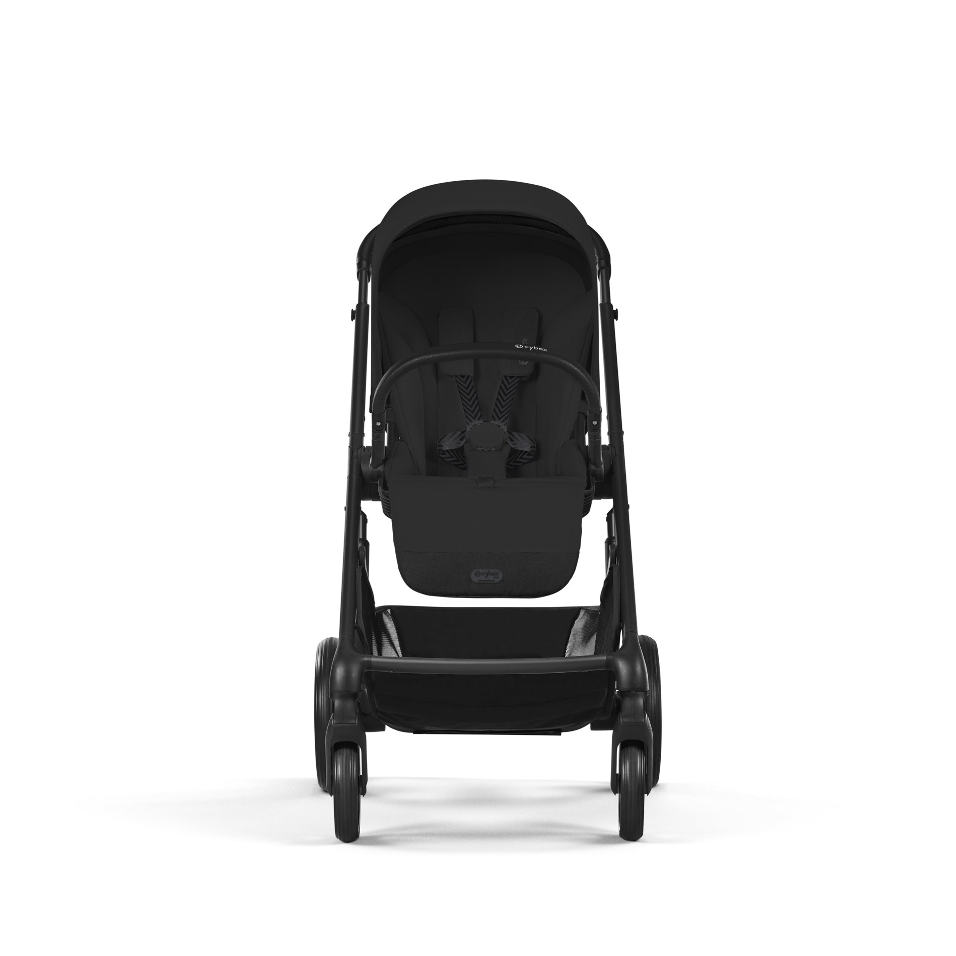 Cybex® Otroški voziček 4v1 Balios S Lux + Avtosedež Cloud G + IsoFix baza G Moon Black (+ Rain cover) Cybex