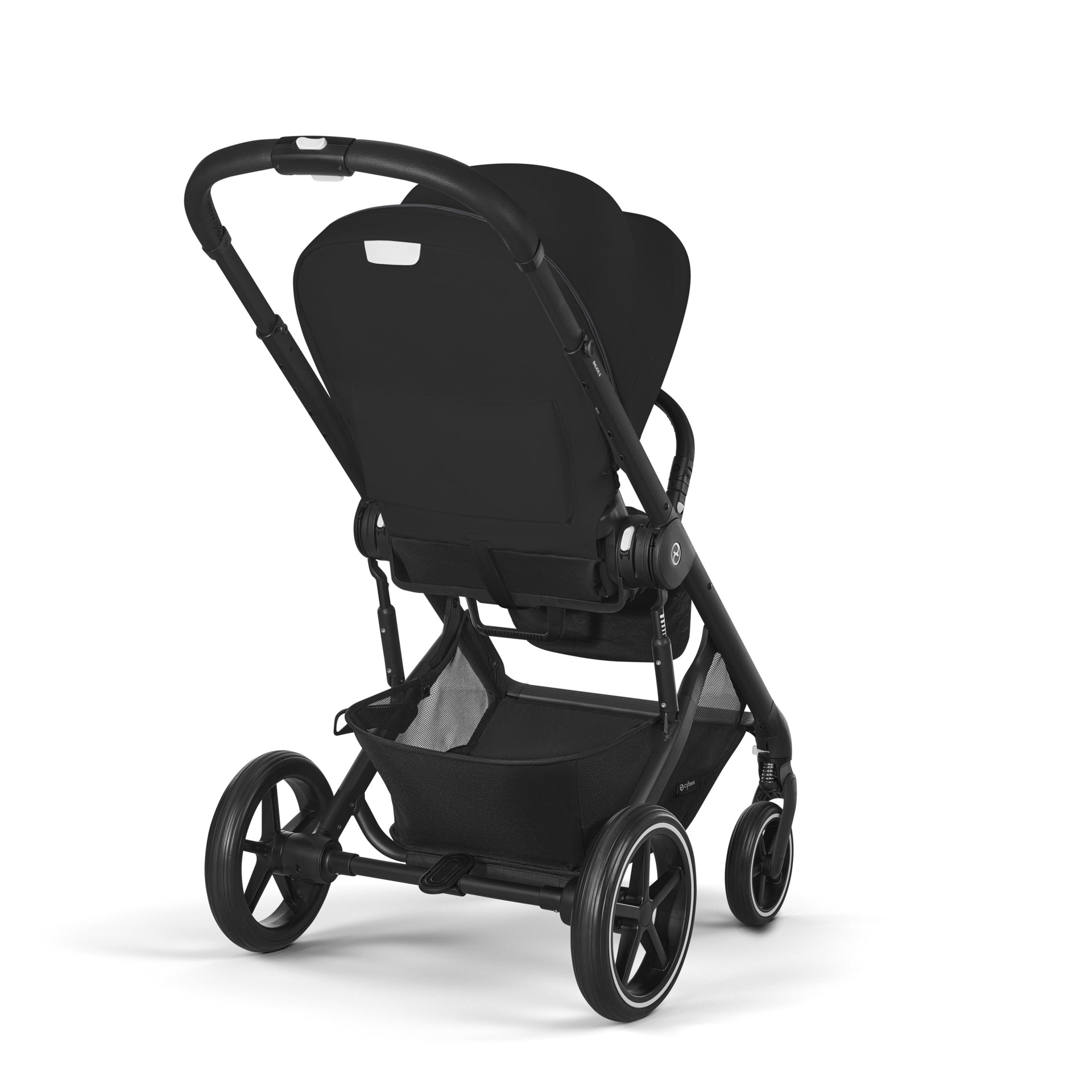 Cybex® Otroški voziček 4v1 Balios S Lux + Avtosedež Cloud G + IsoFix baza G Moon Black (+ Rain cover) Cybex