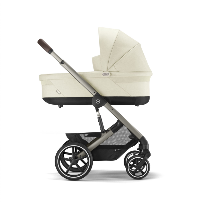 Cybex® Otroški voziček Balios S Lux (0-22 kg) Seashell Beige (Taupe Frame) Cybex