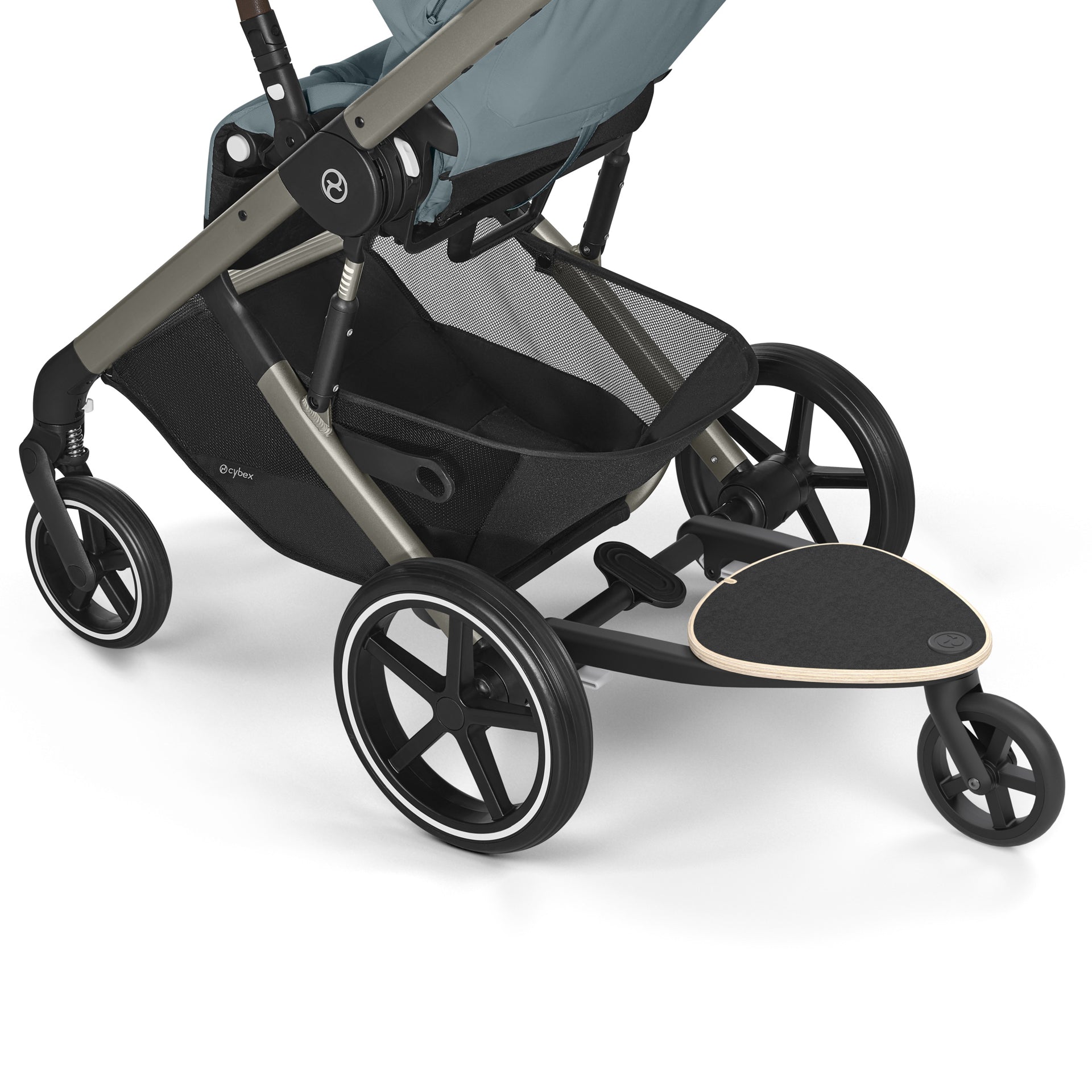 Cybex® Otroški voziček 3v1 Balios S Lux + Avtosedež Cloud G Stormy Blue (+ Rain cover) Cybex
