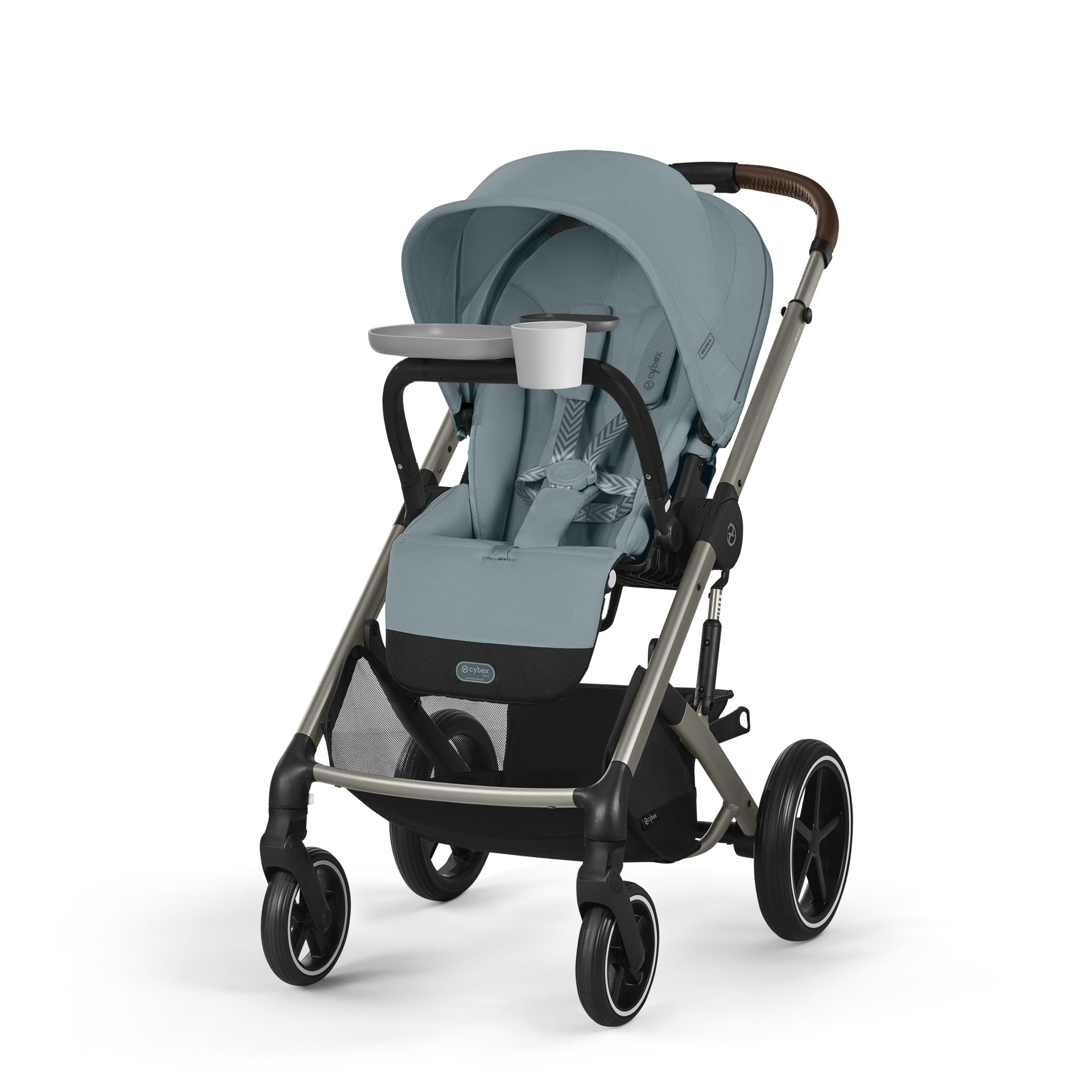 Cybex® Otroški voziček Balios S Lux (0-22 kg) Stormy Blue (Taupe Frame) Cybex