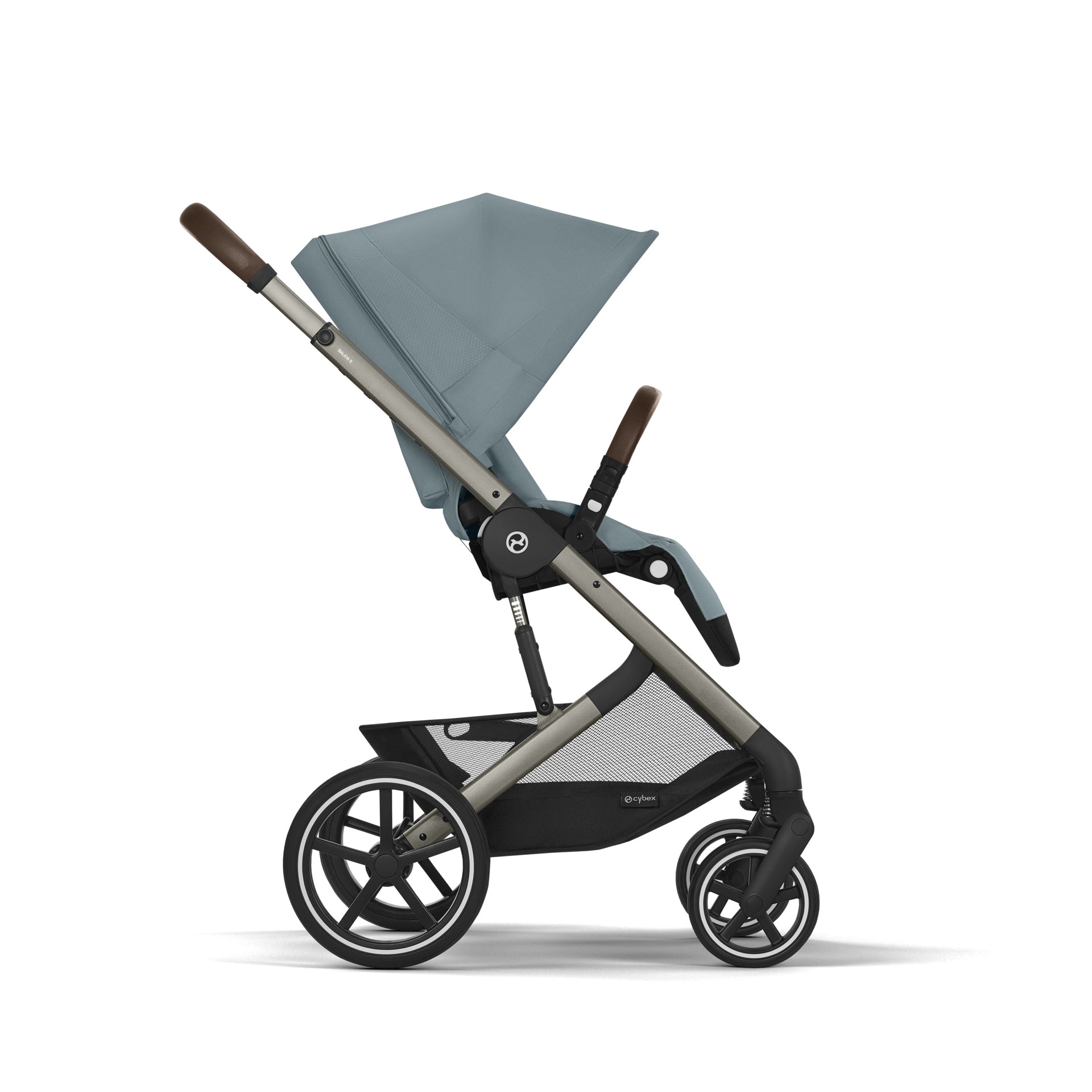 Cybex® Otroški voziček Balios S Lux (0-22 kg) Stormy Blue (Taupe Frame) Cybex