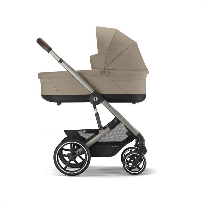 Cybex® Otroški voziček Balios S Lux (0-22 kg) Almond Beige (Taupe Frame) Cybex