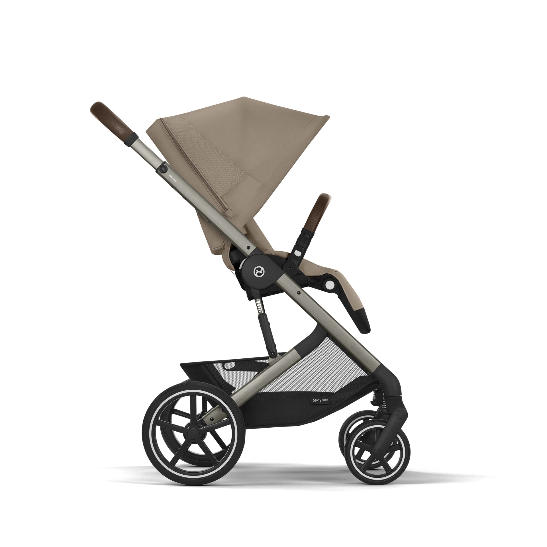 Cybex® Otroški voziček Balios S Lux (0-22 kg) Almond Beige (Taupe Frame) Cybex