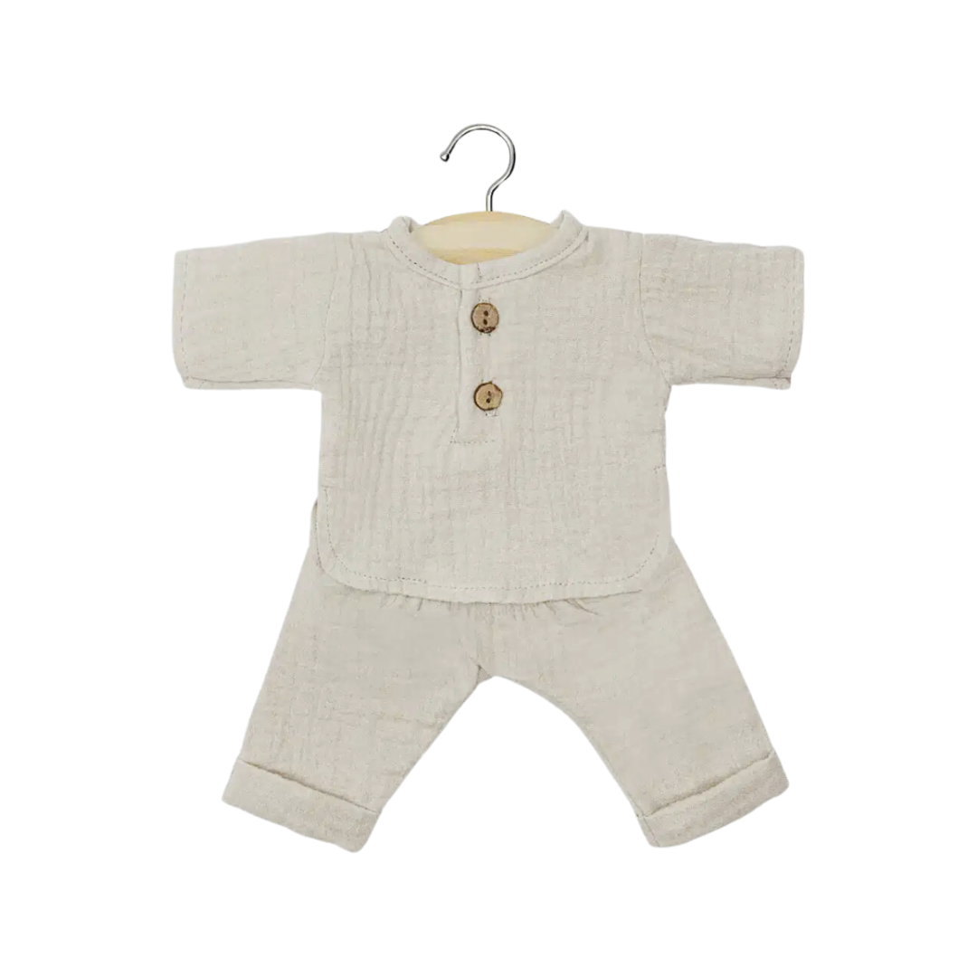 Minikane® Obleka za dojenčke Gauze 28cm Minikane