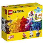 Lego® CLASSIC Ustvarjalne prosojne kocke Lego