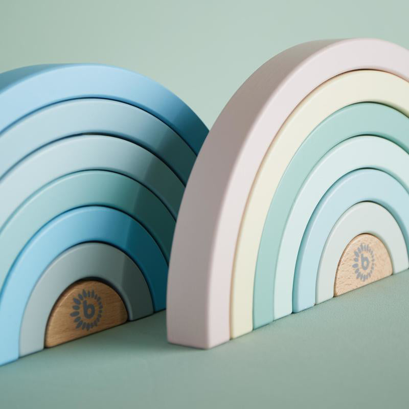 Bieco® Lesena mavrica Blue Bieco