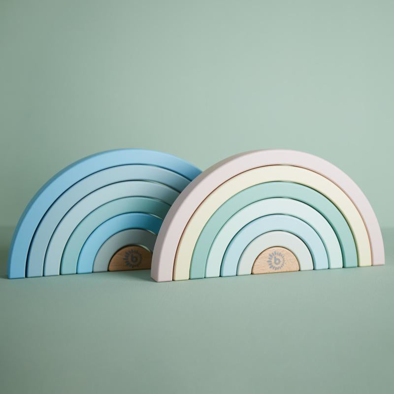 Bieco® Lesena mavrica Blue Bieco