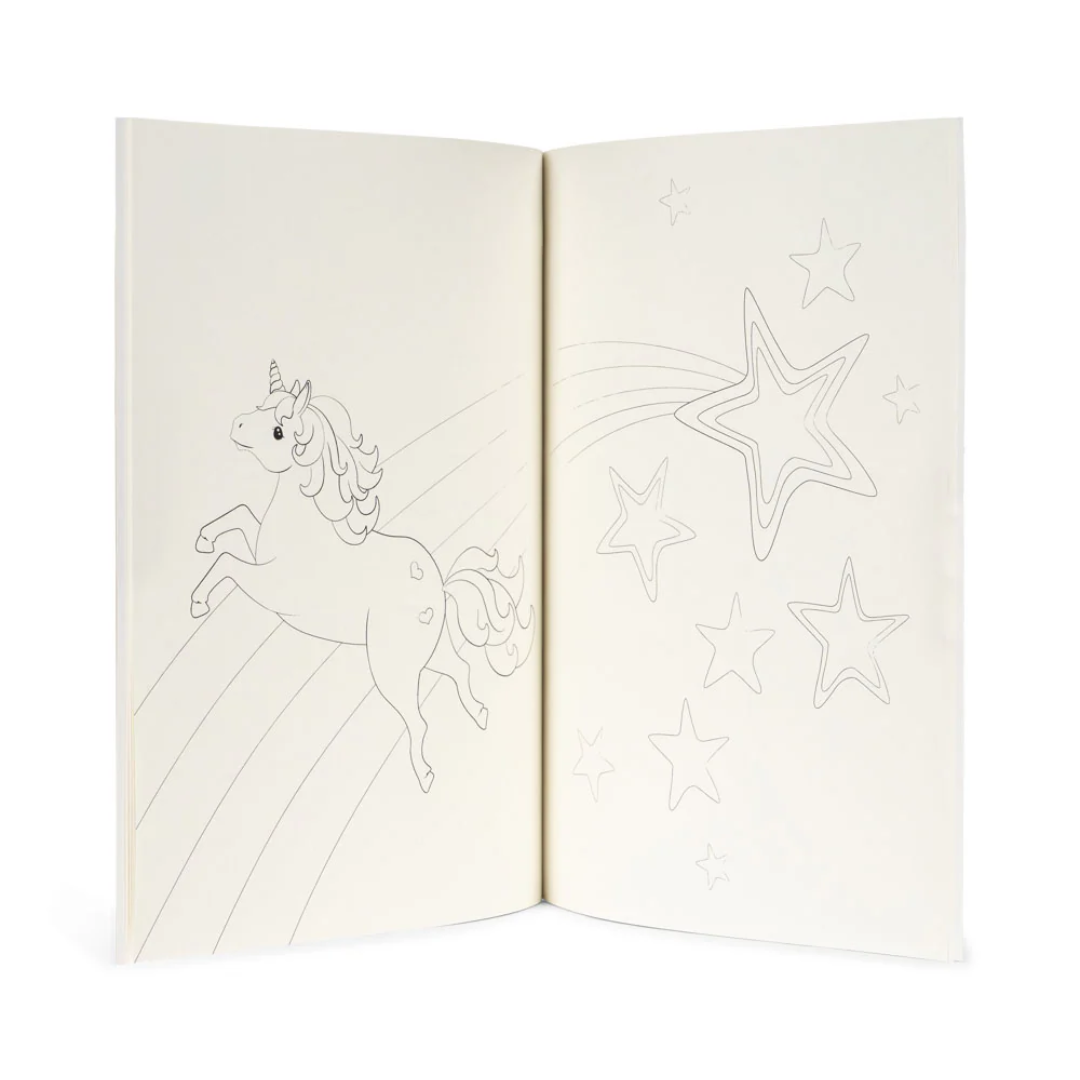 Konges Sløjd® Pobarvanka z voščenkami Unicorn Konges Sløjd