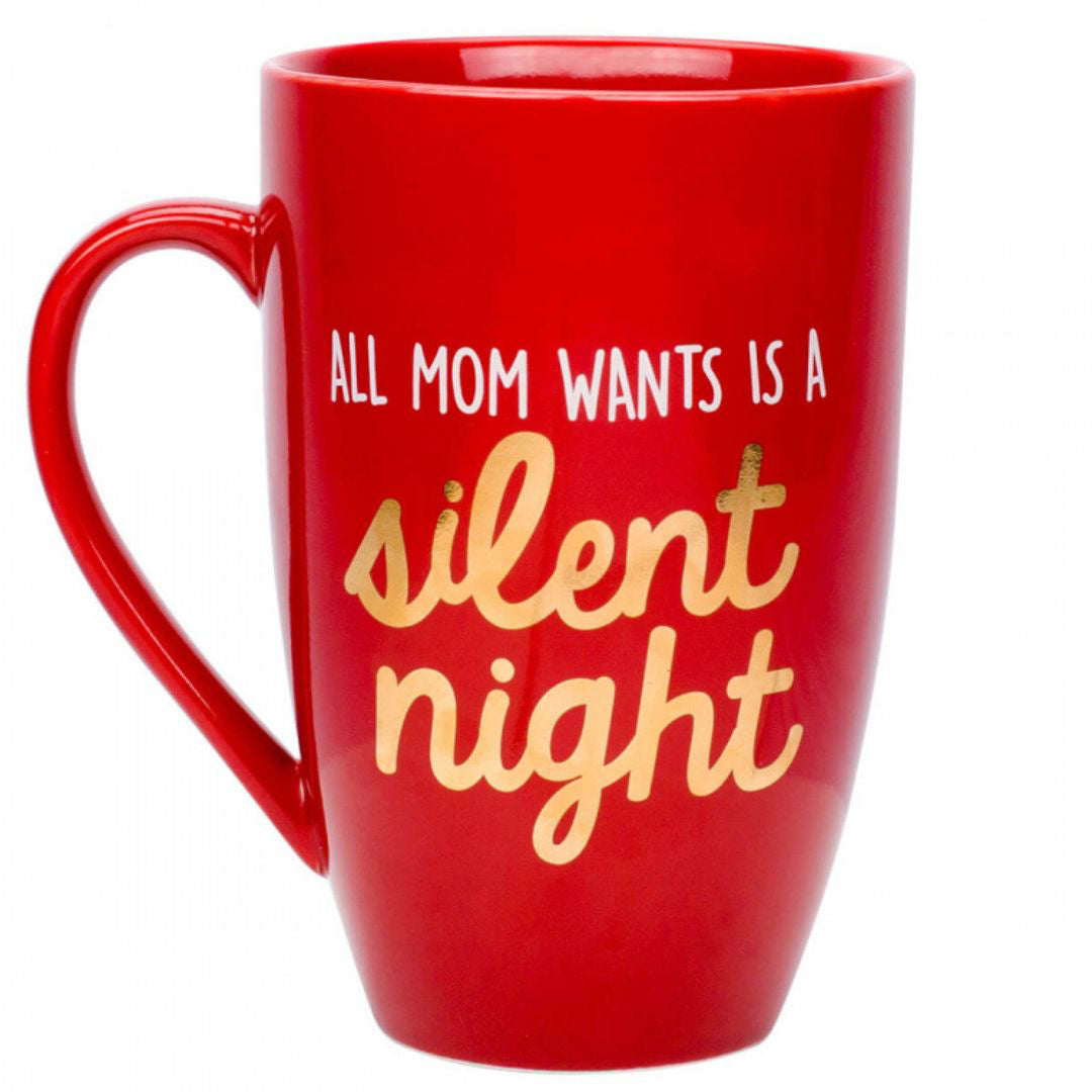 Pearhead® Skodelica 'All Mom Wants is a Silent Night' Pearhead