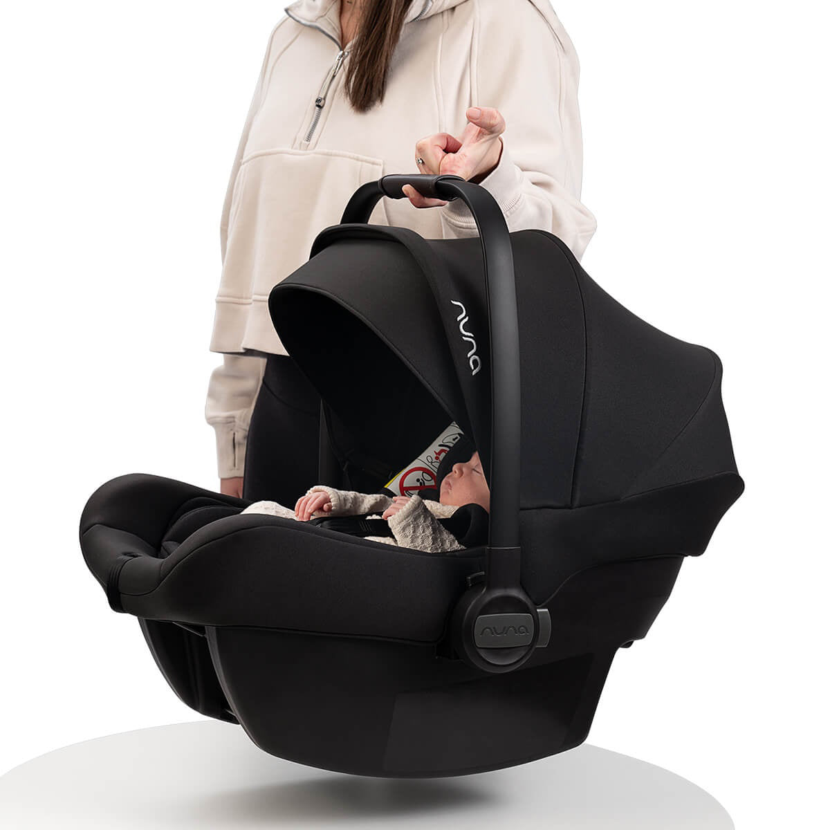 Nuna® Otroški avtosedež / lupinica Pipa™ Lite (40-83 cm) Caviar Nuna