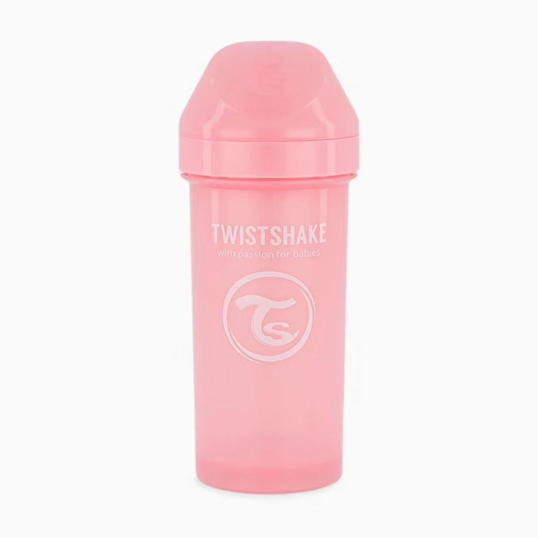 Twistshake® Lonček Kid Cup 360ml (12+m) Pastel Pink Twistshake