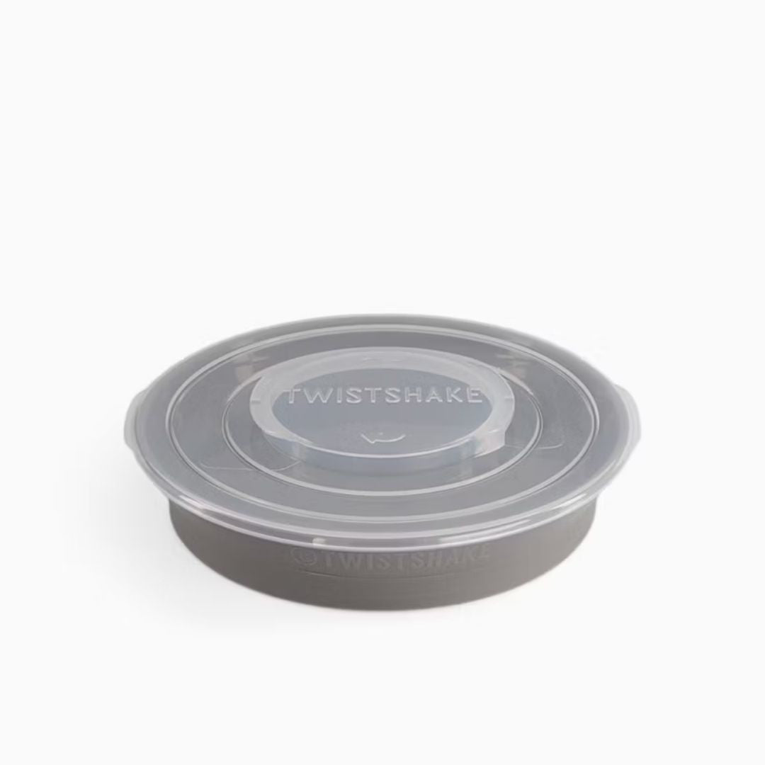 Twistshake® Krožniček 430ml (6+m) Pastel Grey Twistshake