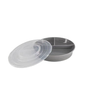 Twistshake® Deljeni krožnik 210ml+2x90ml (6+m) Pastel Grey Twistshake