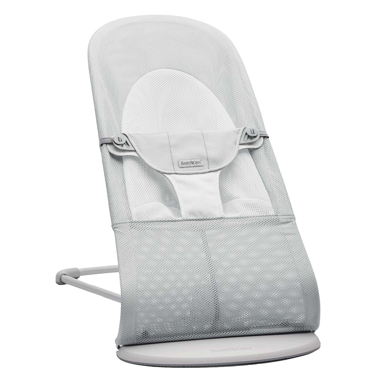 BabyBjörn® Gugalnik Balance Soft Mesh Grey Silver/White BabyBjörn