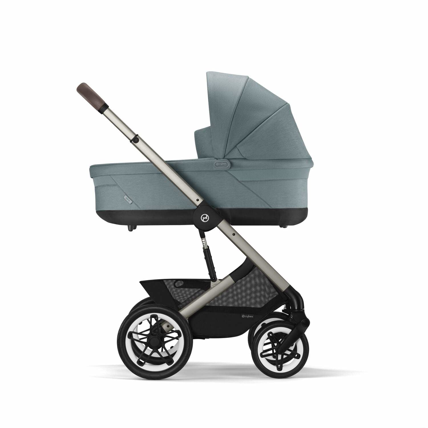 Cybex® Otroški voziček Talos S LUX (0-22 kg) Stormy Blue (Taupe Frame) Cybex