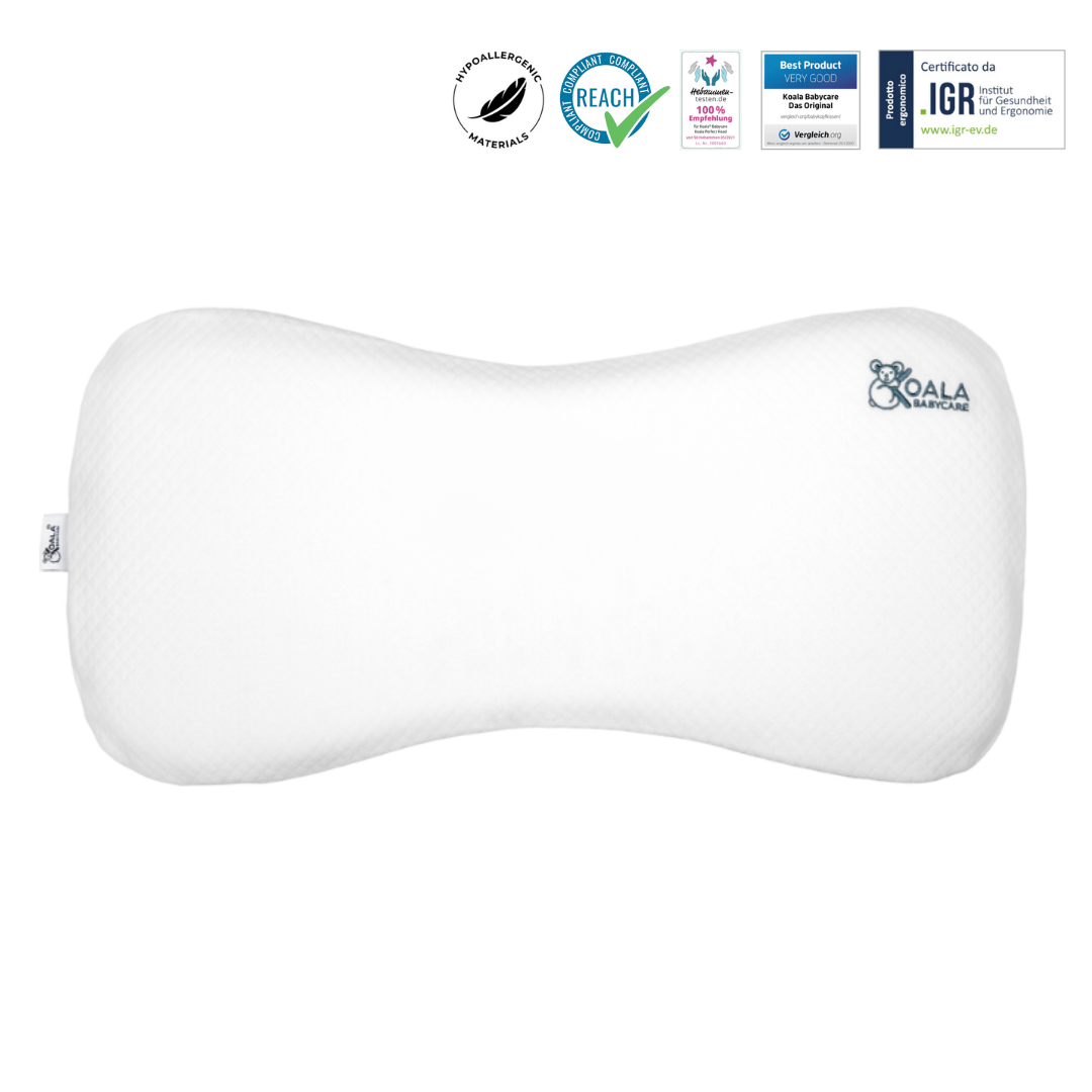 Koala Babycare® Moj prvi vzglavnik Perfect Head Maxi AIR White Koala Babycare