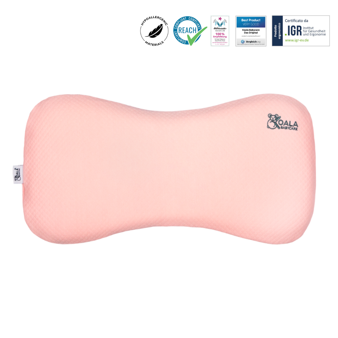 Koala Babycare® Moj prvi vzglavnik Perfect Head Maxi AIR Pink Koala Babycare