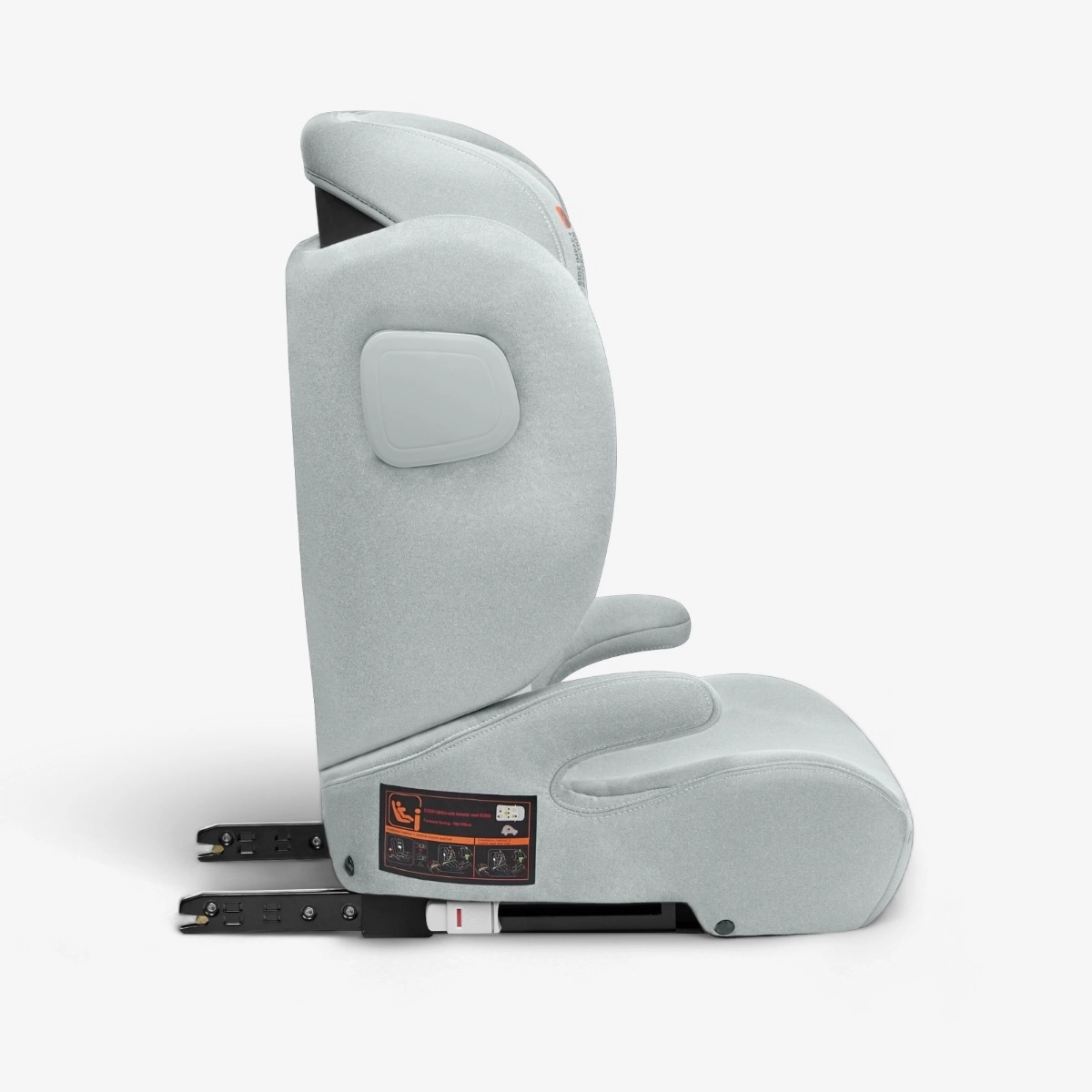 KikkaBoo® Otroški avtosedež i-Track i-SIZE (100-150 cm) Light Grey KikkaBoo