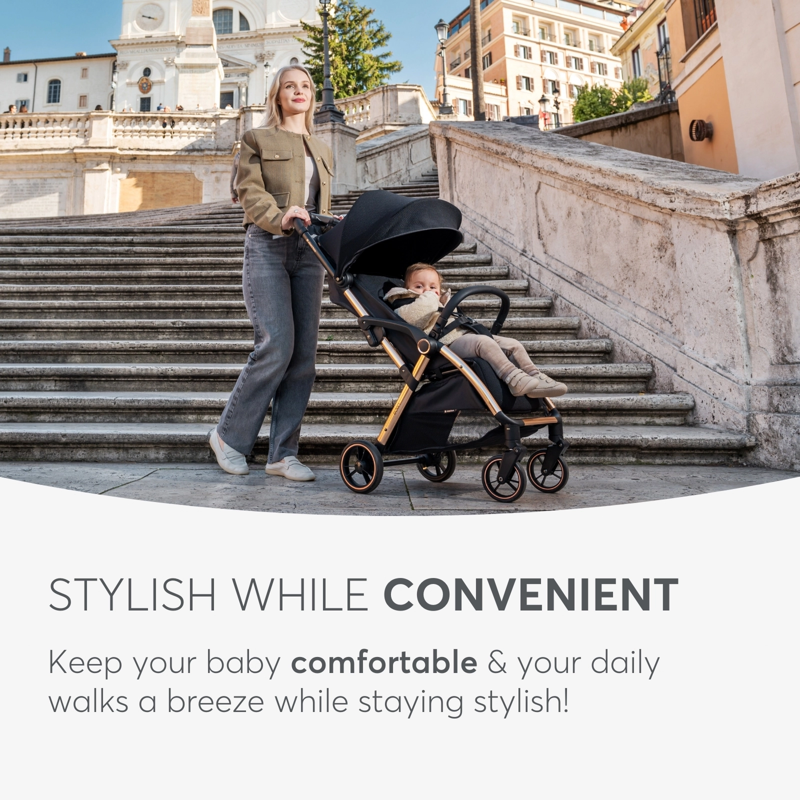 KikkaBoo® Otroški voziček Eden Grey KikkaBoo