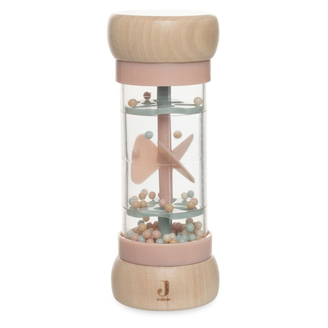 Jollein® Lesena ropotuljica Rain Lovely Birds Jollein