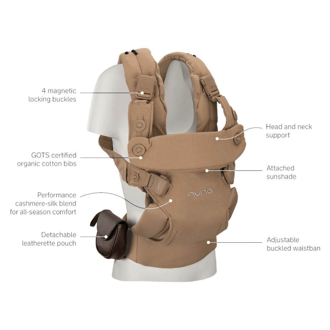 Nuna® Ergonomska nosilka Cudl™ Luxe Canyon Nuna