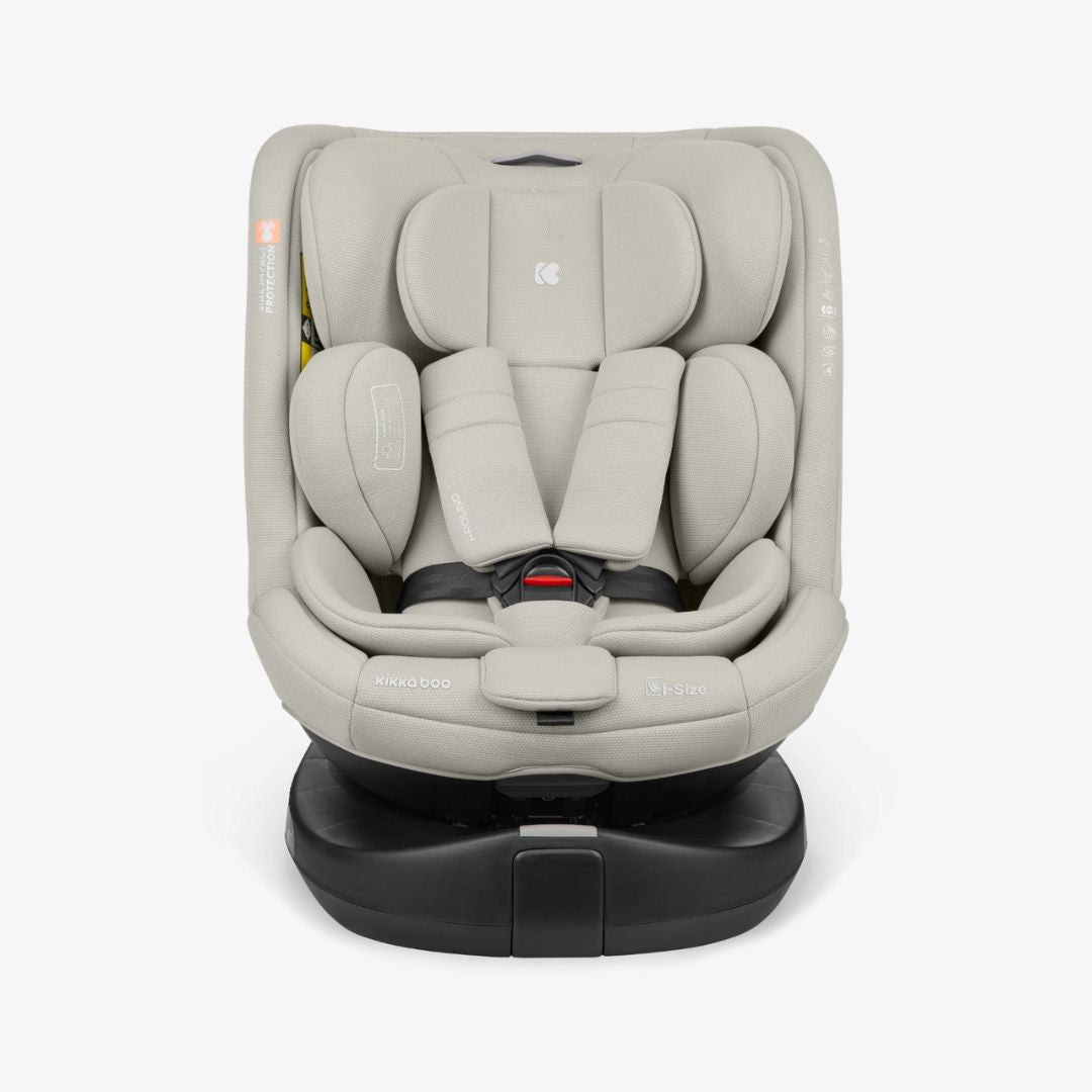 KikkaBoo® Otroški avtosedež 360 i-Round i-SIZE (40-150 cm) Light Grey KikkaBoo