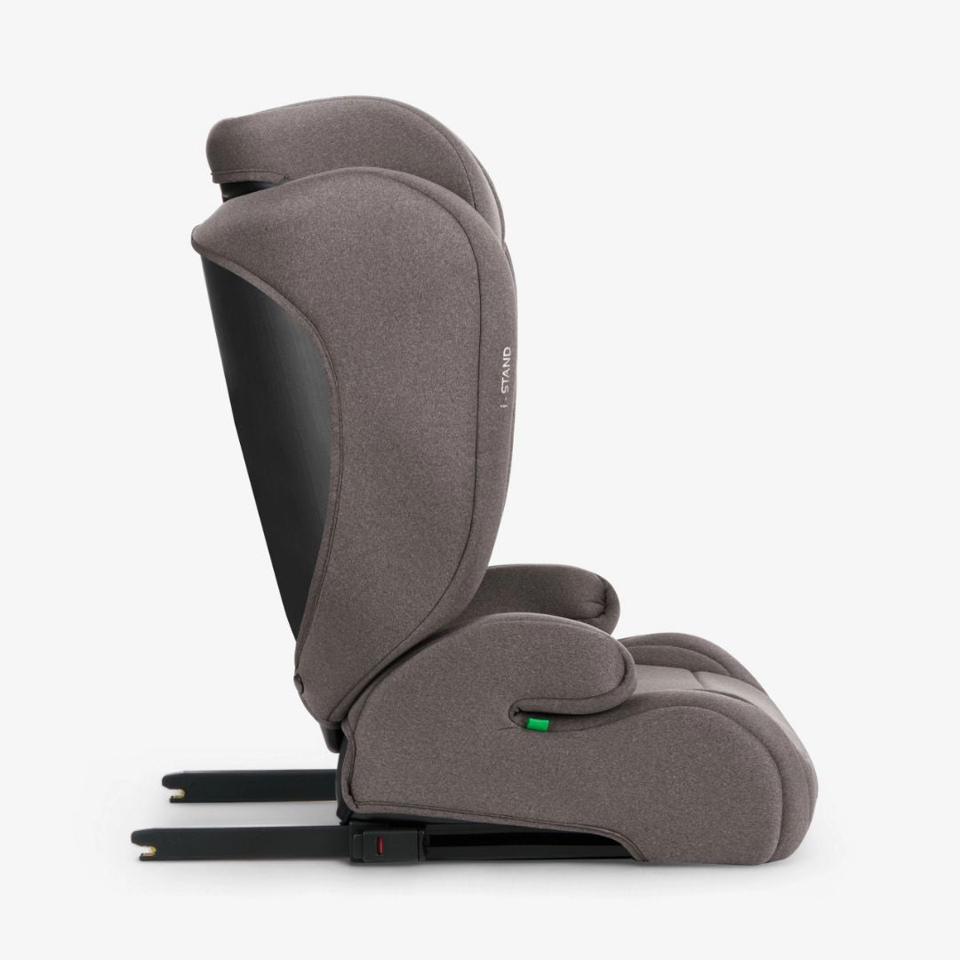 KikkaBoo® Otroški avtosedež i-Stand i-SIZE (100-150 cm) Brown KikkaBoo