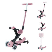 Globber® Zložljivi otroški skiro GO UP deluxe 360° s svetlečimi kolesi Berry Globber