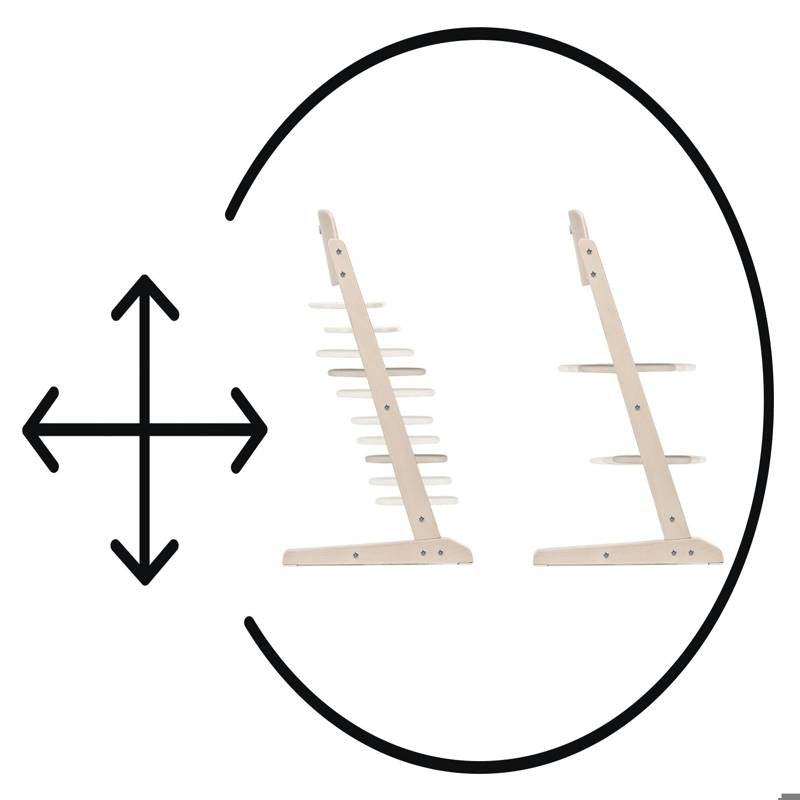 Cybex® Otroški stolček za hranjenje 3v1 Iris All White Cybex