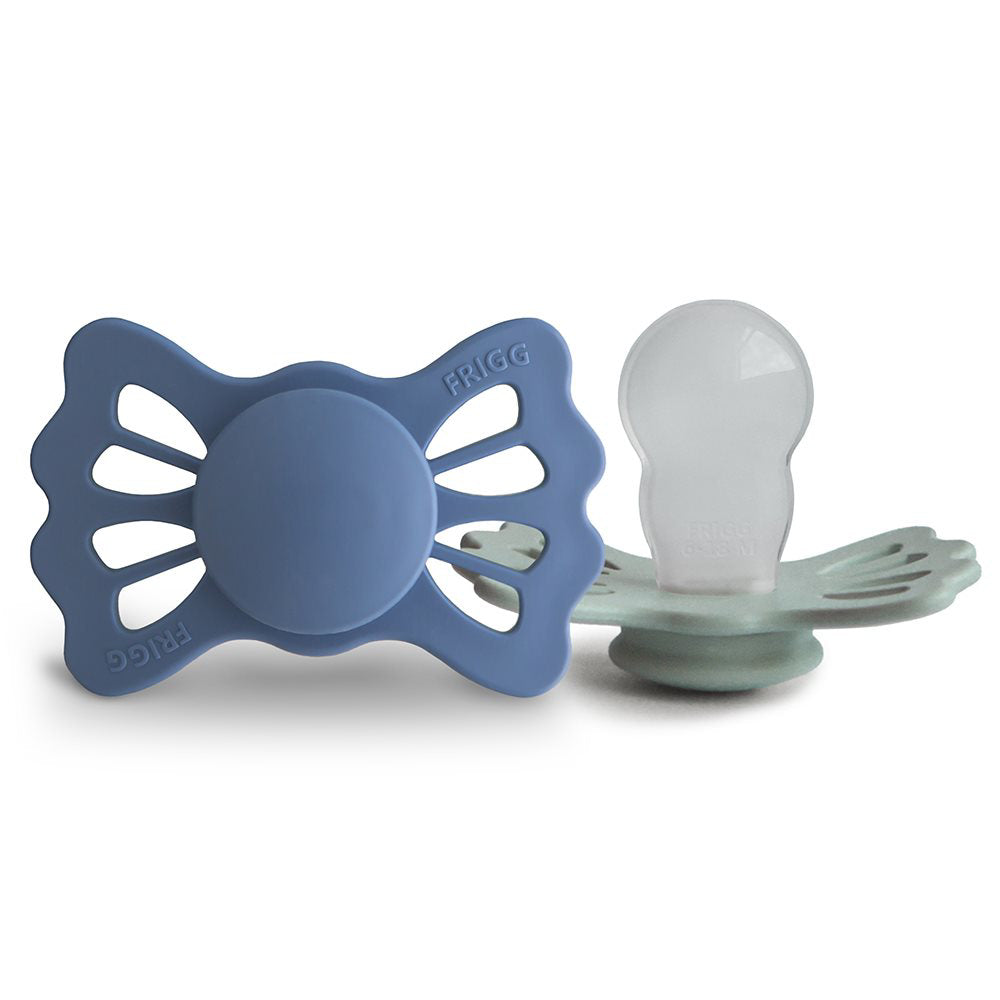 Frigg® Simetrična Duda iz silikona Lucky Ocean View/Sage 6-18 M FRIGG