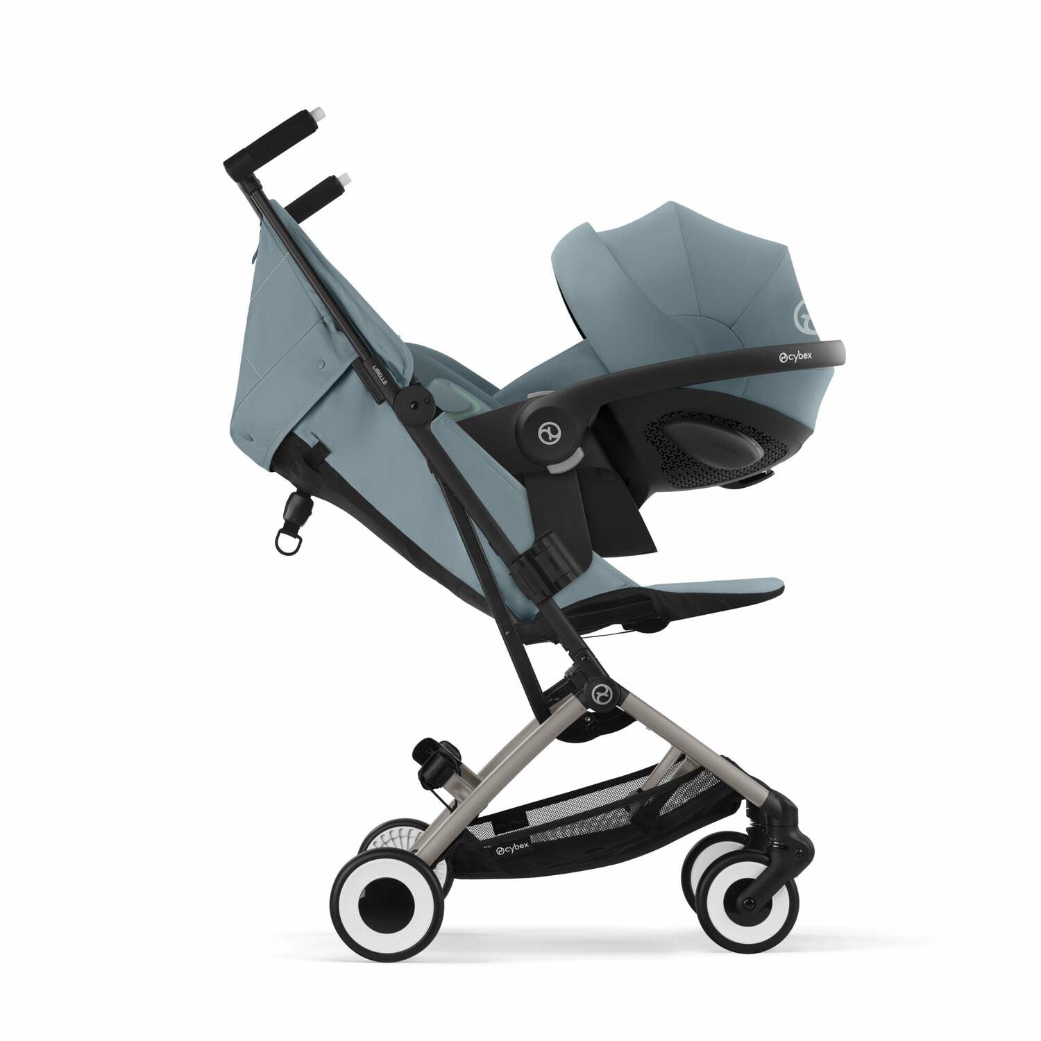 Cybex® Otroški voziček Libelle (0-22kg) Stormy Blue (Taupe Frame) 2025 Cybex