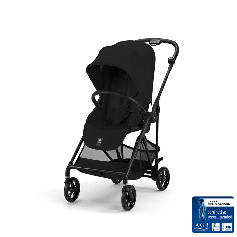 Cybex® Otroški voziček Melio™ Carbon (0-15 kg) Magic Black 2025 Cybex