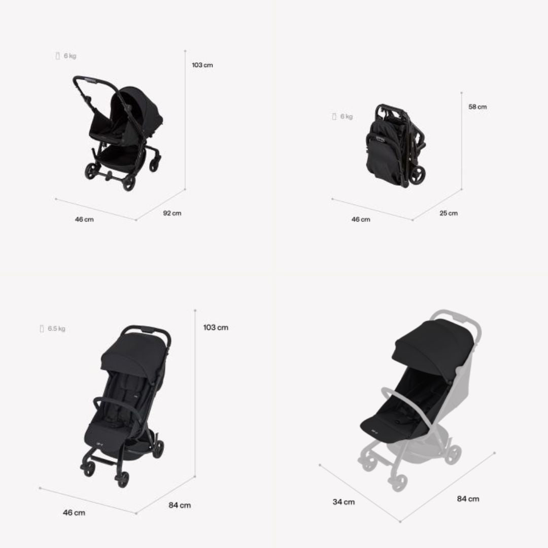Anex® Športni voziček Air Z (0-22kg) Nebula Anex